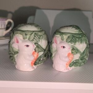Rabbit Salt and Pepper Shakers